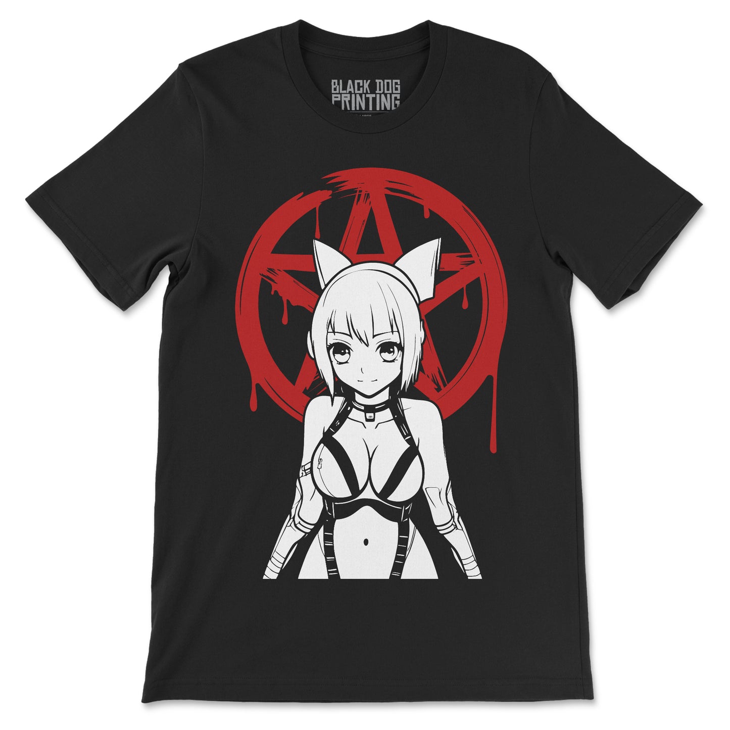 Devil Cat Girl Tee