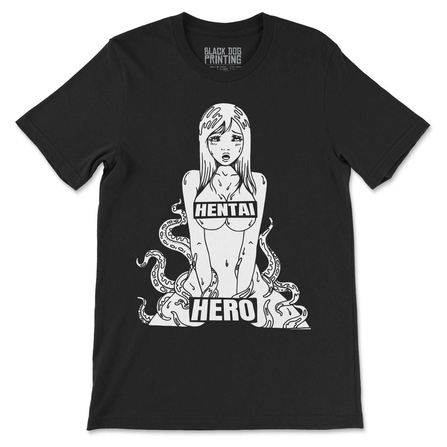 Hentai Hero Signle Color Tee