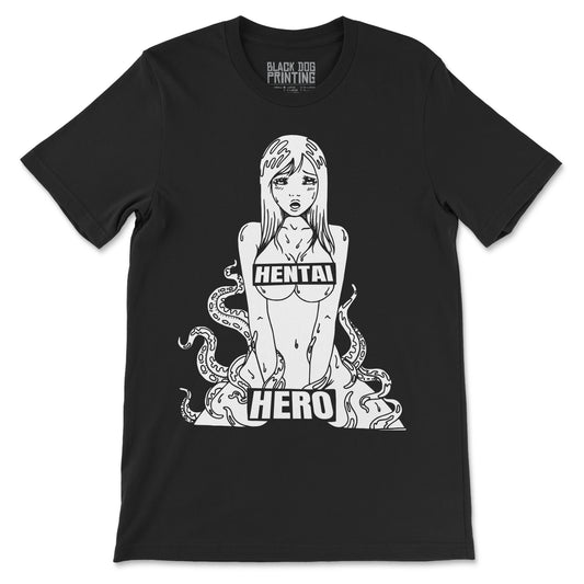 Hentai Hero Signle Color Tee