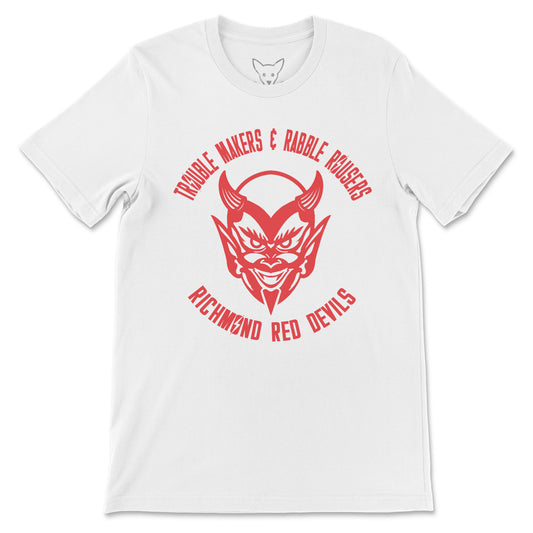 Richmond Red Devils White Tee