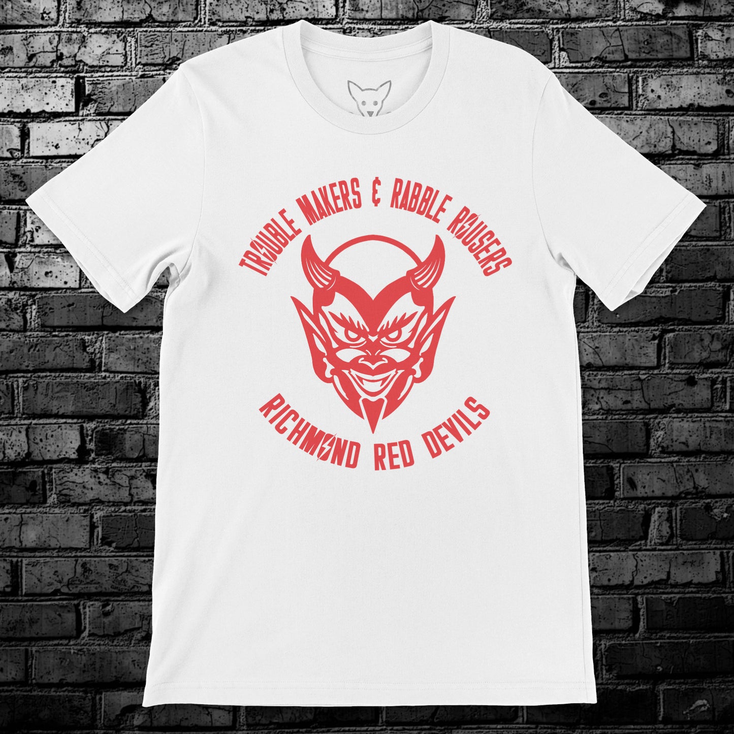 Richmond Red Devils White Tee