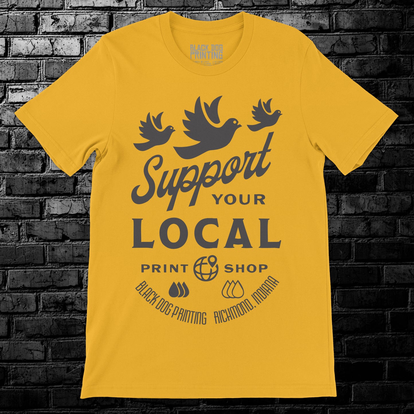 Support Your Local Print Shop Tee