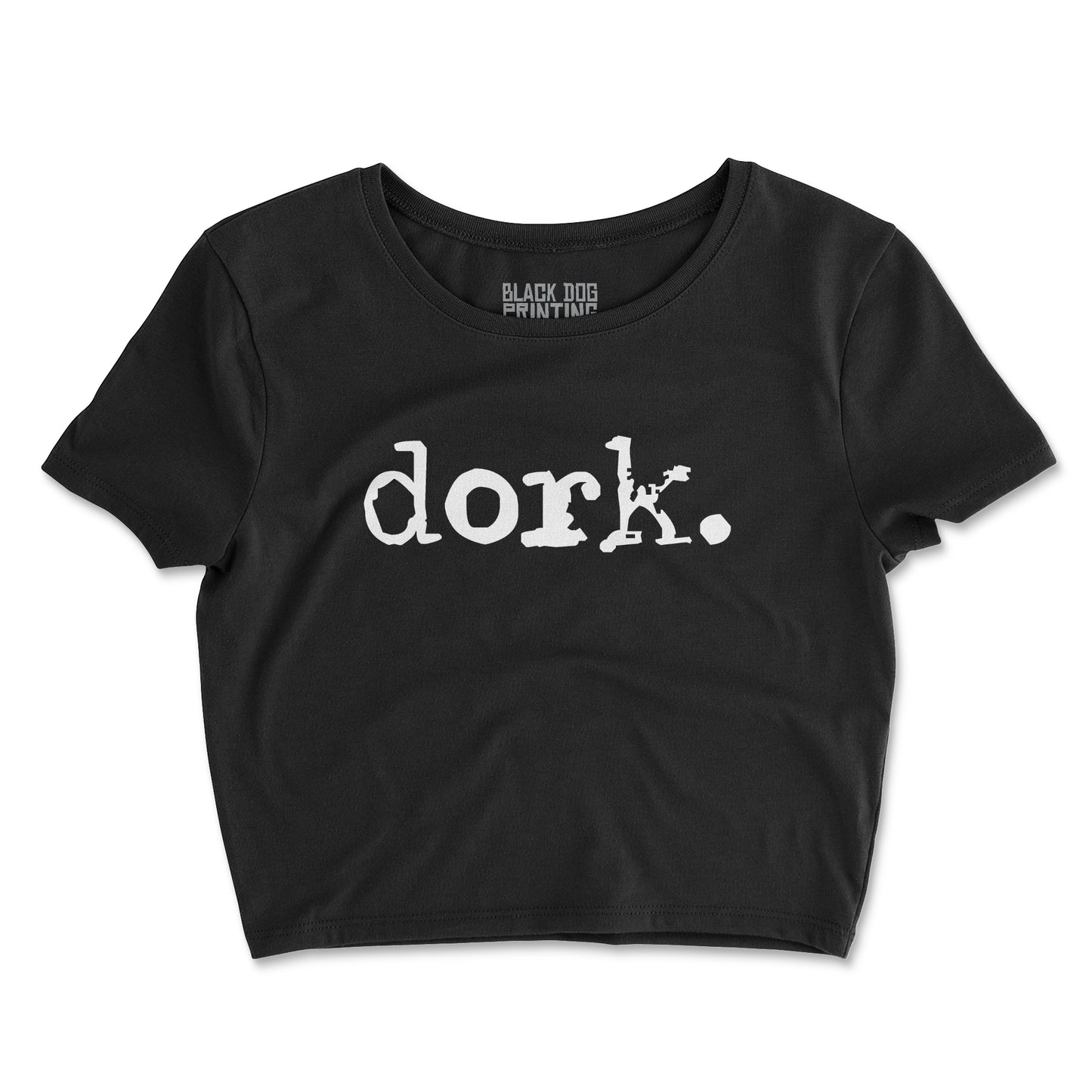 dork. Crop Top Tee