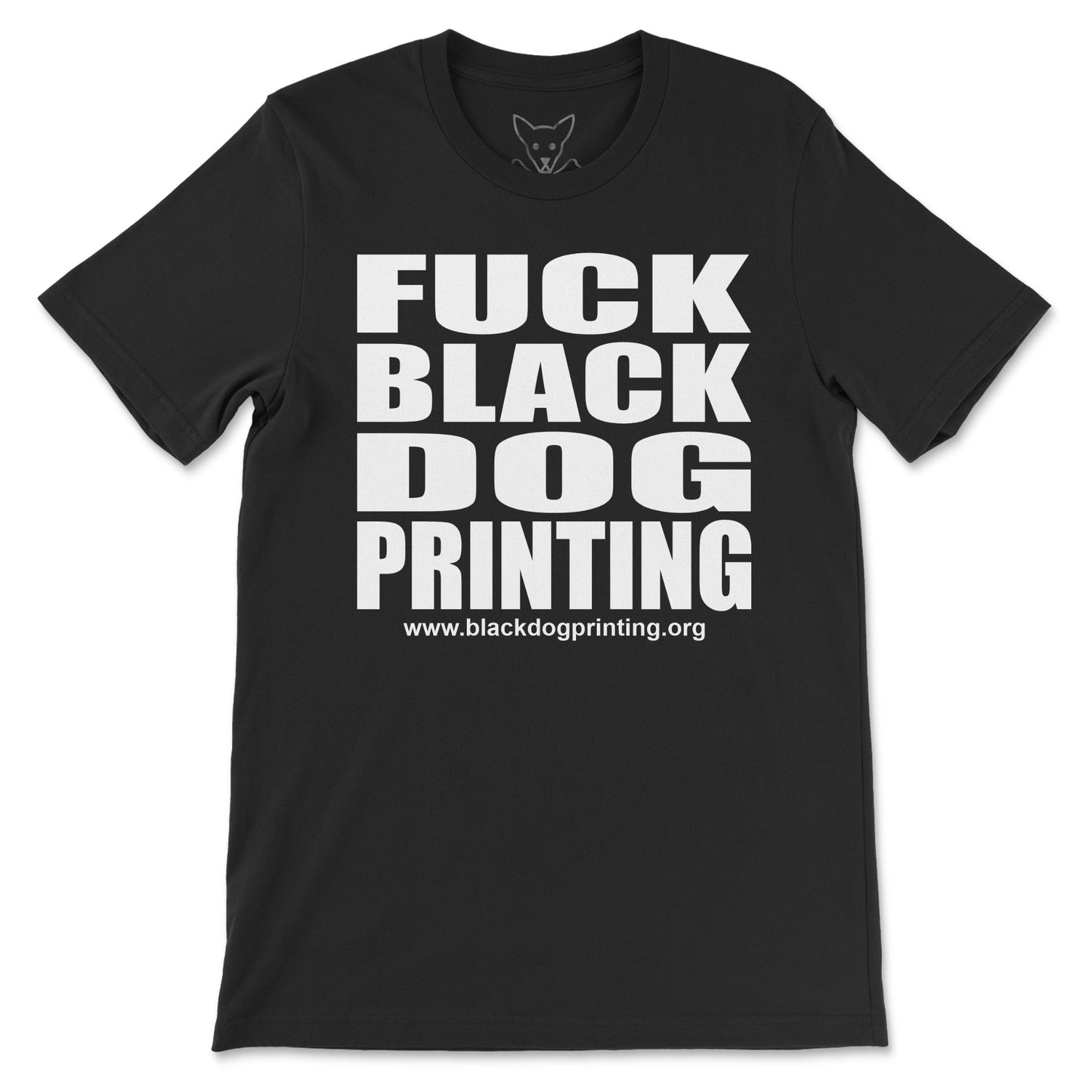 Fuck Black Dog Tee
