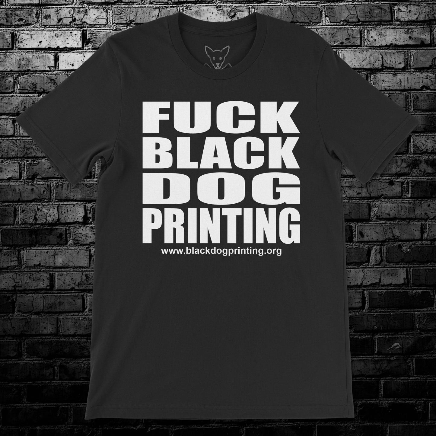 Fuck Black Dog Tee