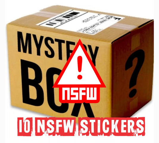 NSFW Mystery Box of Stickers