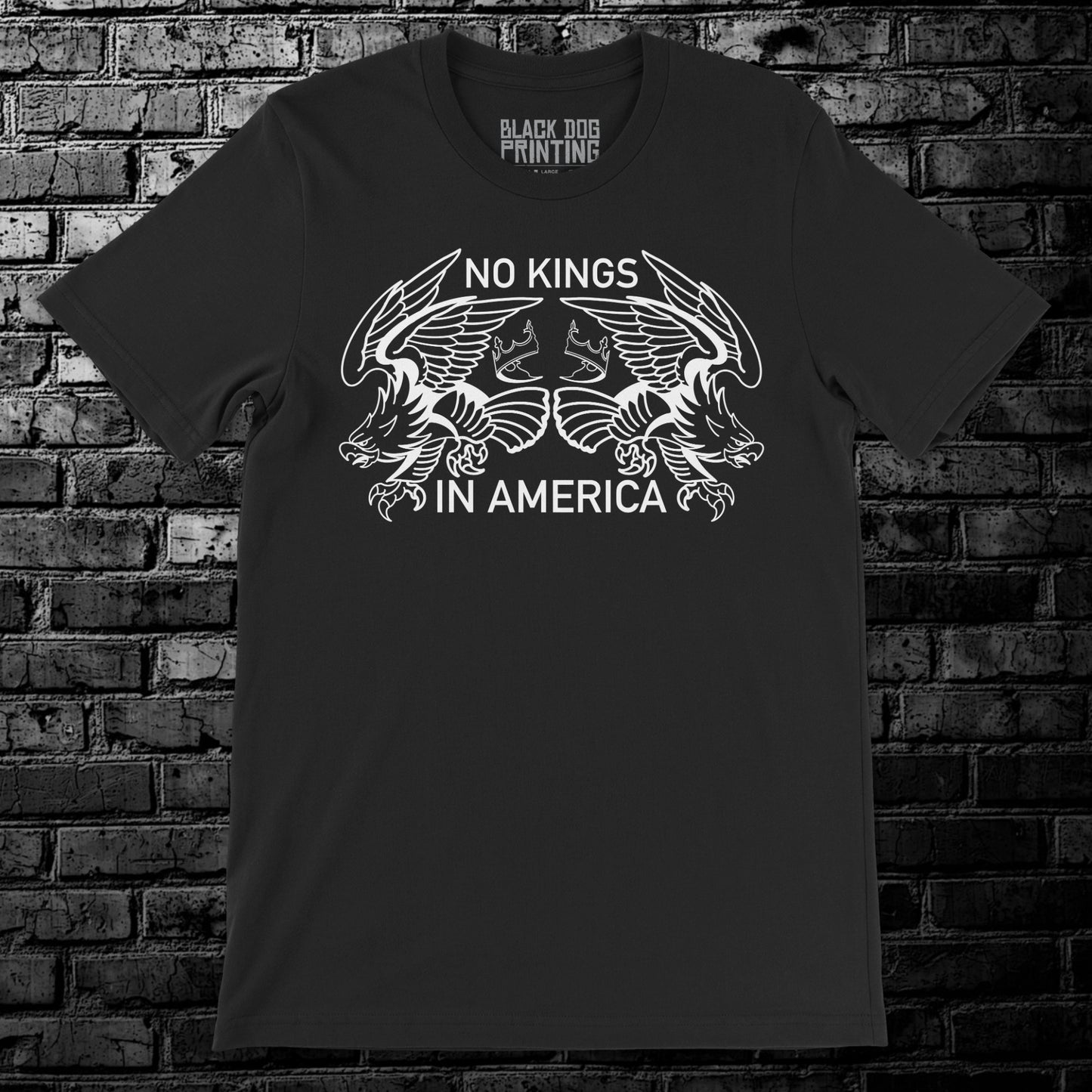No Kings in America Tee