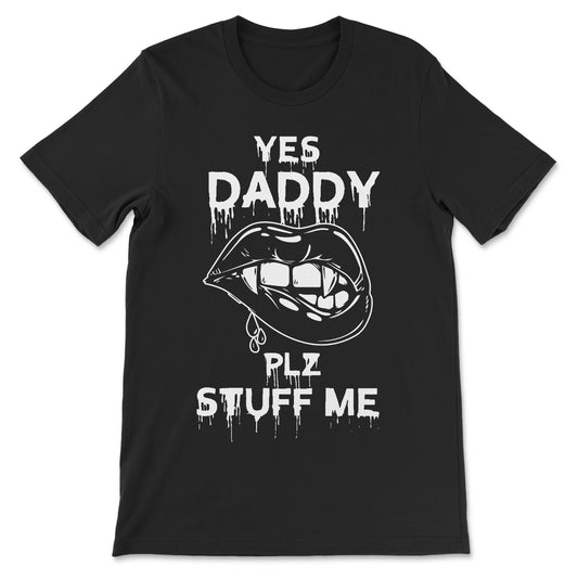 Vampira and Blood PLZ Daddy Tee
